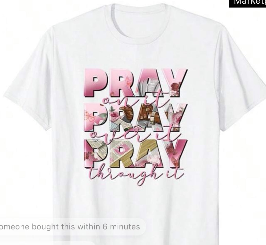 Women’s Pray on it T-shirt