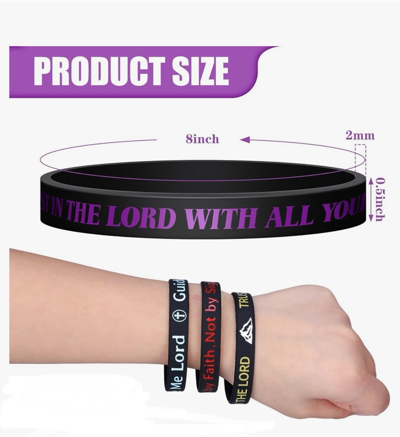 Bible Verse Bracelets