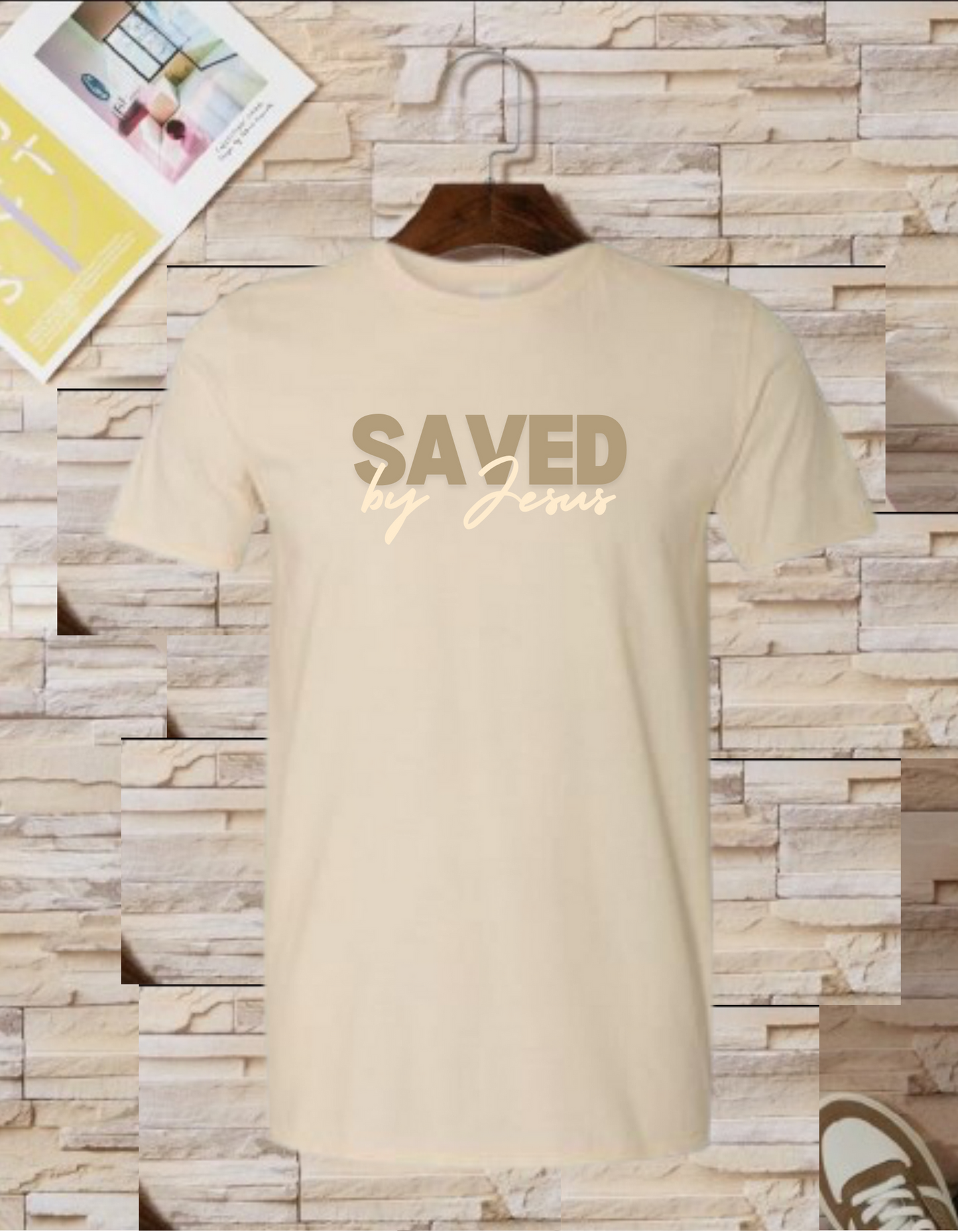 New ! Unisex Saved by Jesus