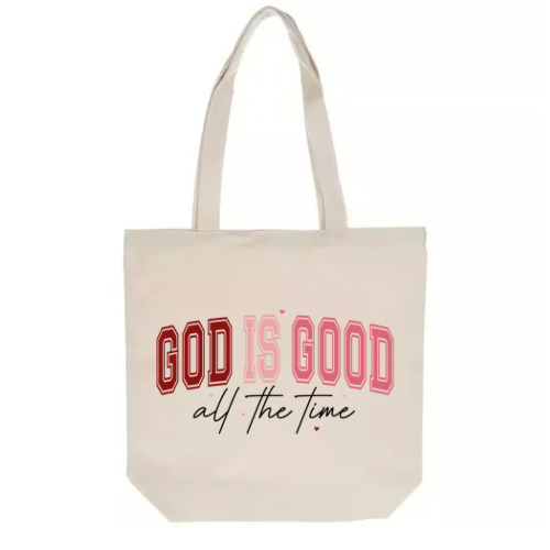 New! God Is Good tote